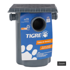Caixa de Gordura 100N Cesto Limpeza Tigre